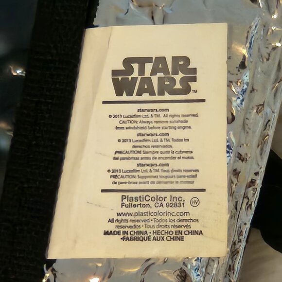 Star Wars Millennium Falcon Accordion Sunshade (Chewy, Luke, Obi Won & Han) - Picture 8 of 8